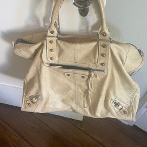 Balenciaga Neo City Lambskin Tote Bag